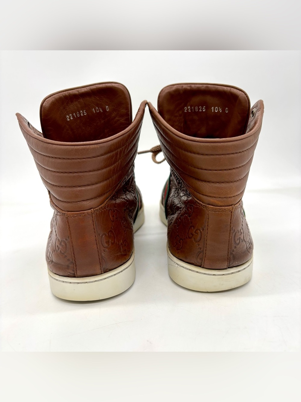 Gucci Guccissima High Top Sneaker - Picture 6 of 10
